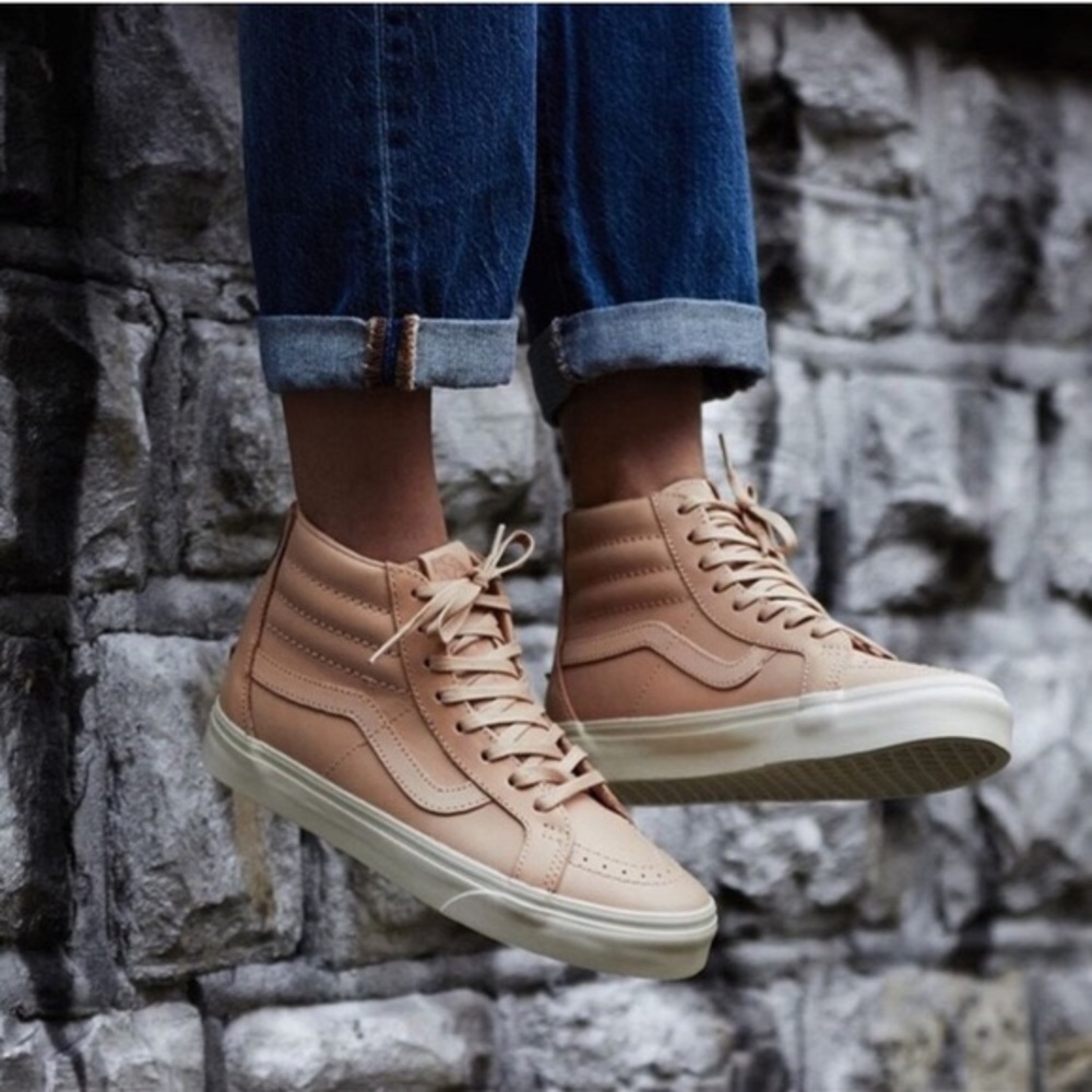 Vans SK8 Hi Reissue Zip Veggie Tan NWT